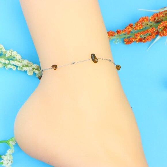 Elegant Handmade Anklet – Perfect for Women & Girls | Ideal Gift Option, DYC1706 - Picture 3 of 7